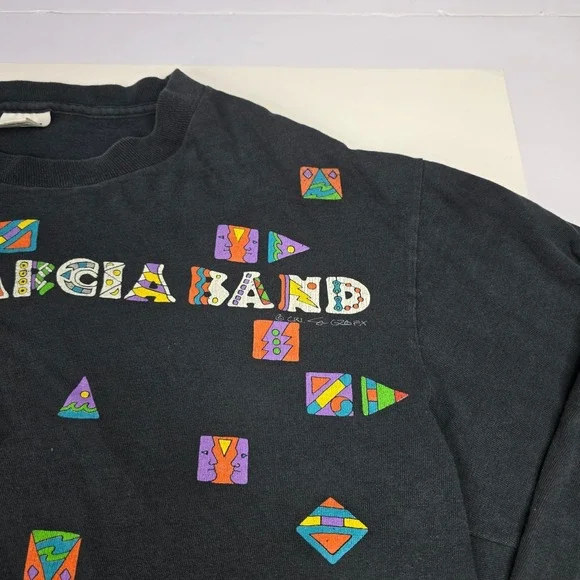 Vintage 1991‎ Jerry Garcia Band Long Sleeve T-Shirt Anvil Large Deadhead Concert - Picture 5 of 12